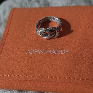 John Hardy Love Knot Ring, Sterling Silver, Size 7